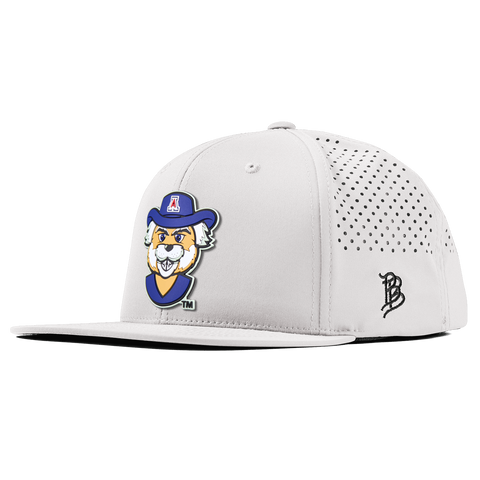 University of Arizona "Wilbur The Wildcat" Flat Performance White