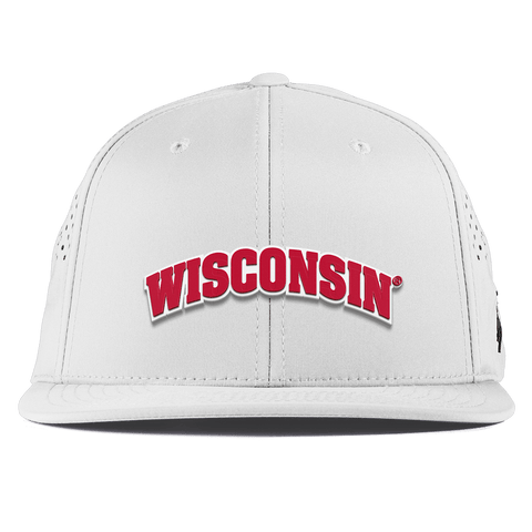 University of Wisconsin "Wisconsin Block" Flat Performance White