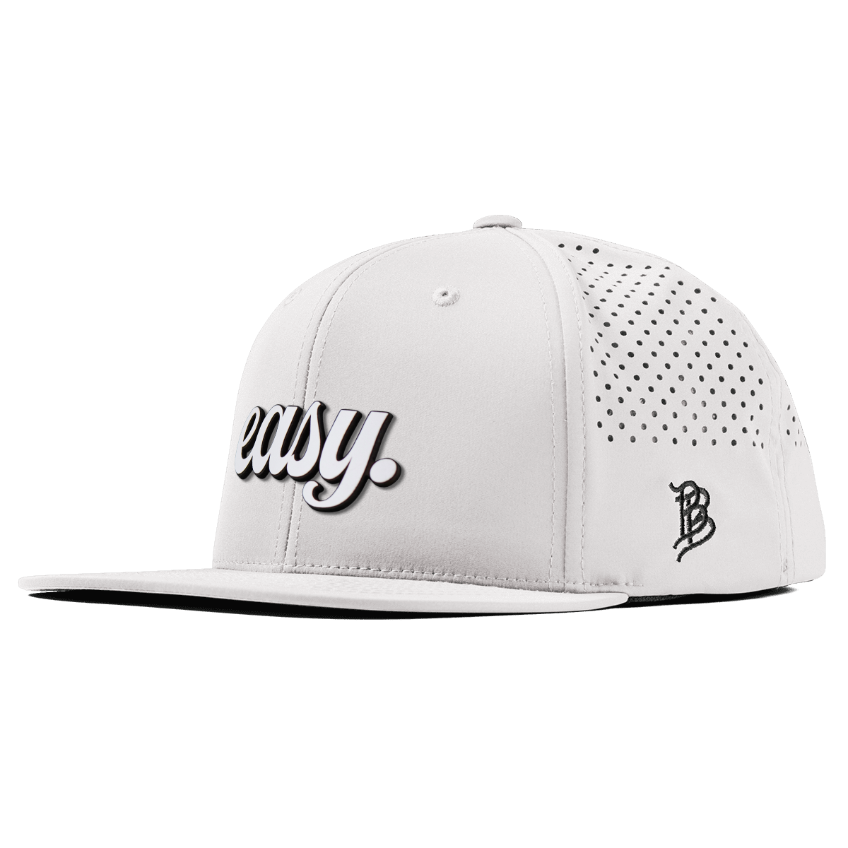 Easy Script Flat Performance White