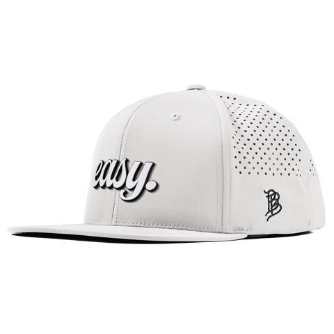 Easy Script Flat Performance White
