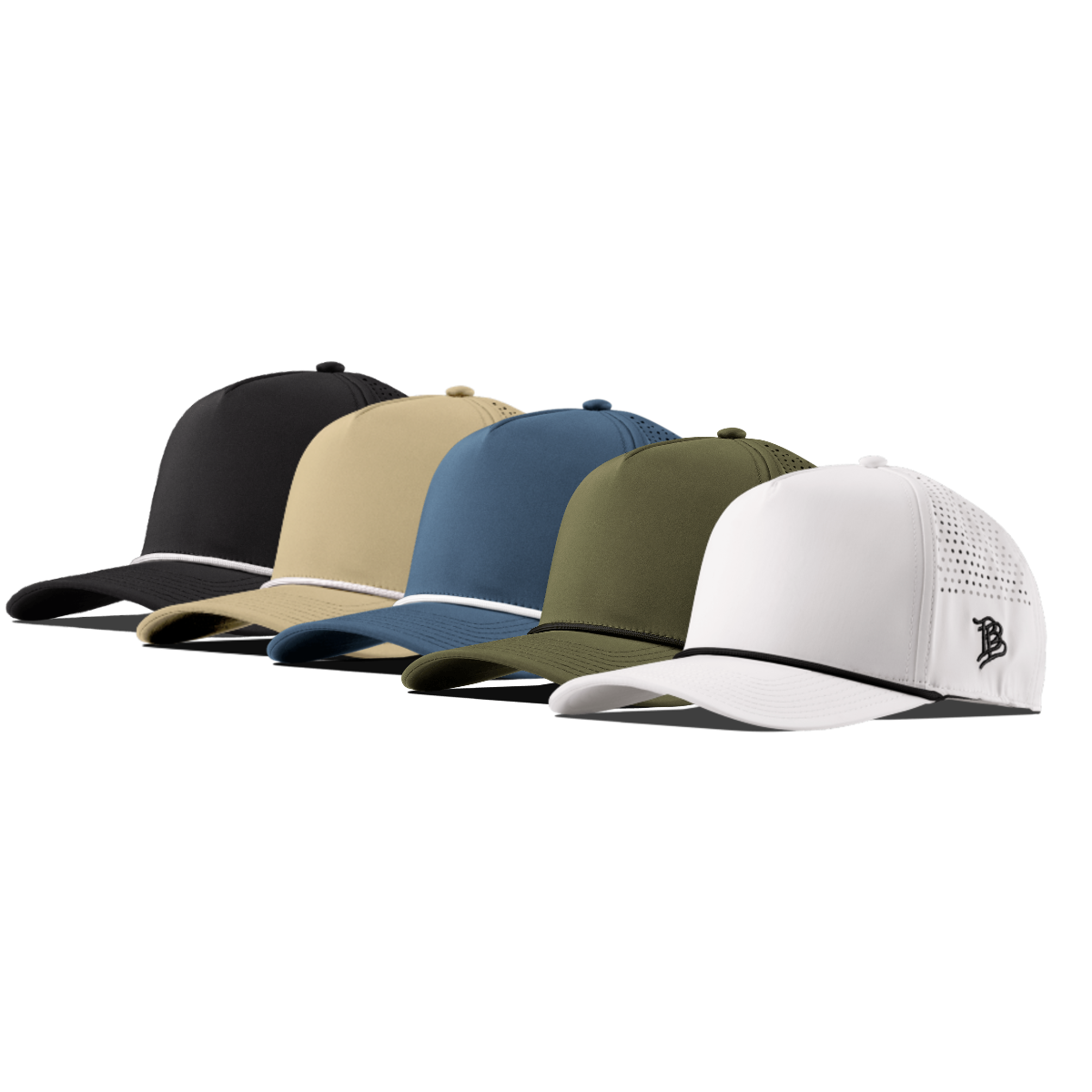Curved 5 Panel Rope 5-Pack Bundle