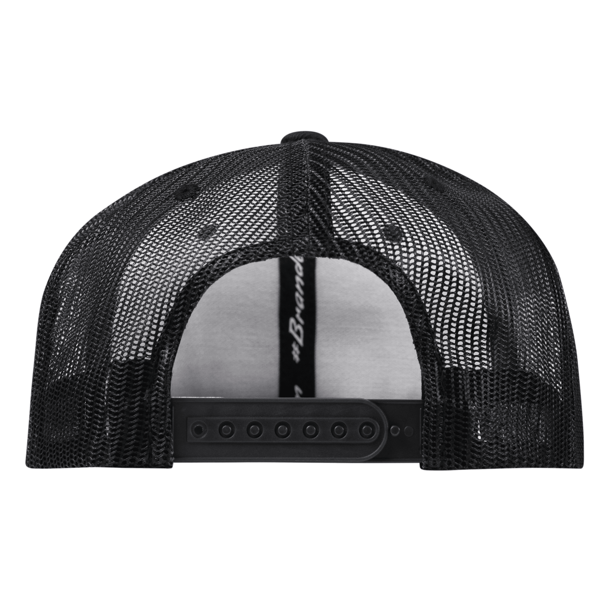 American Horizon Flexfit Snapback Trucker Back Black