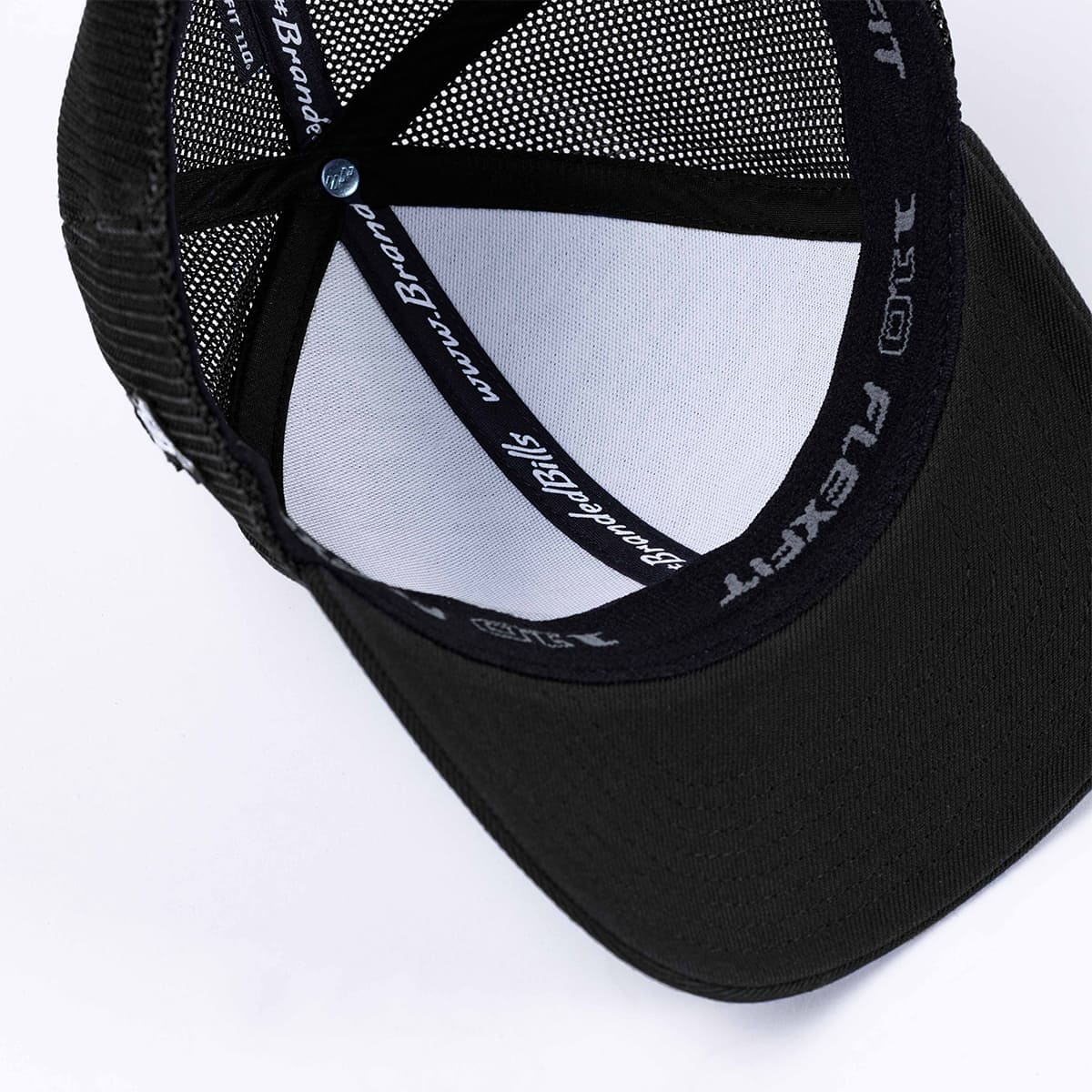 Midnight Horizon Flexfit Snapback Trucker Inside Black
