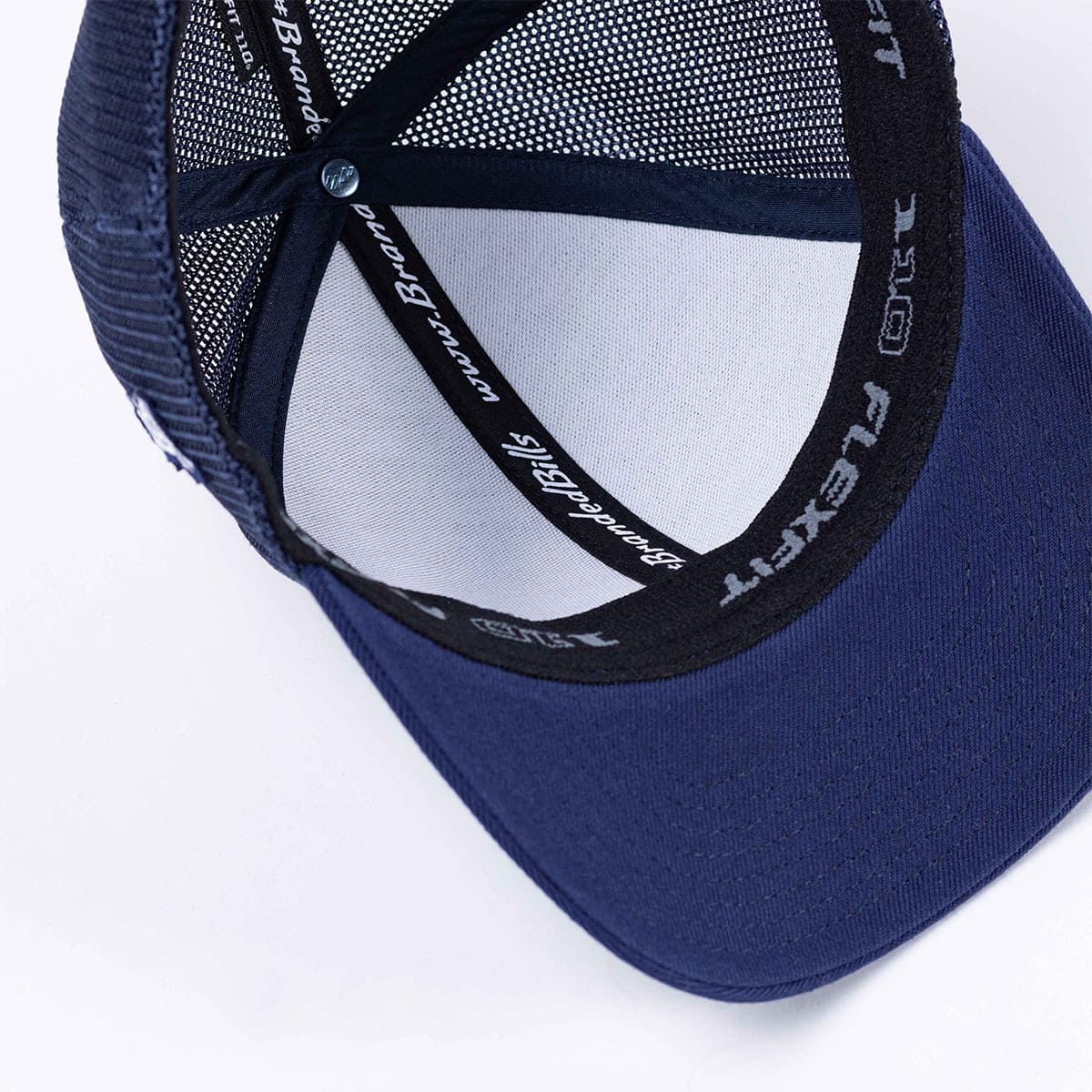 Midnight Horizon Flexfit Snapback Trucker Inside Navy