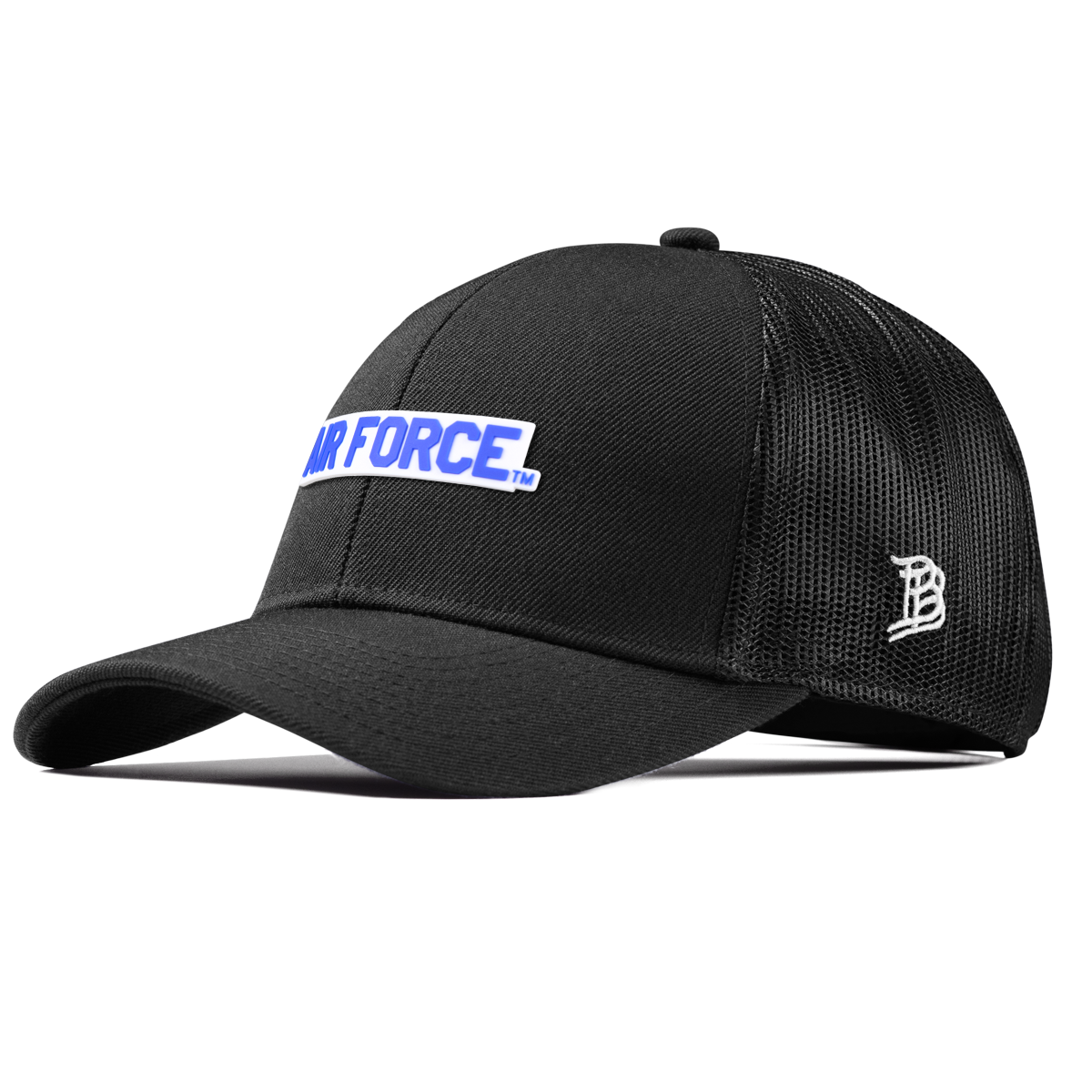 Air Force "Air Force Academy" Curved Stretch Trucker Black
