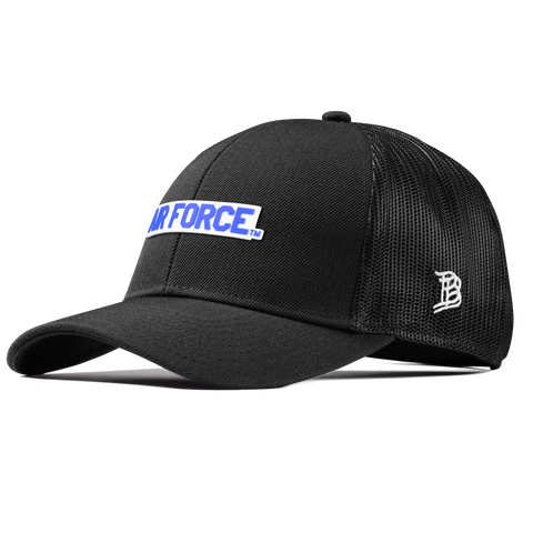 Air Force "Air Force Academy" Curved Stretch Trucker Black
