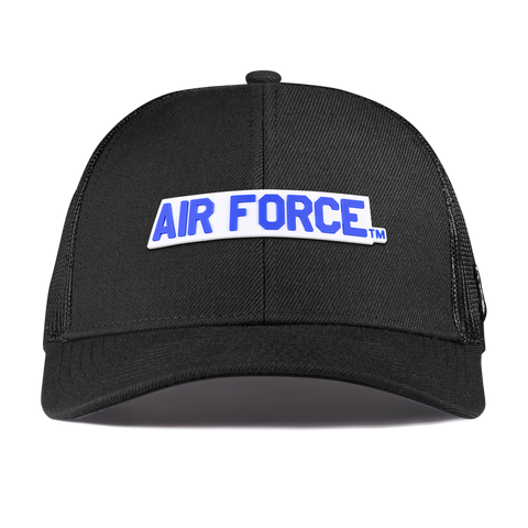 Air Force "Air Force Academy" Curved Stretch Trucker Black
