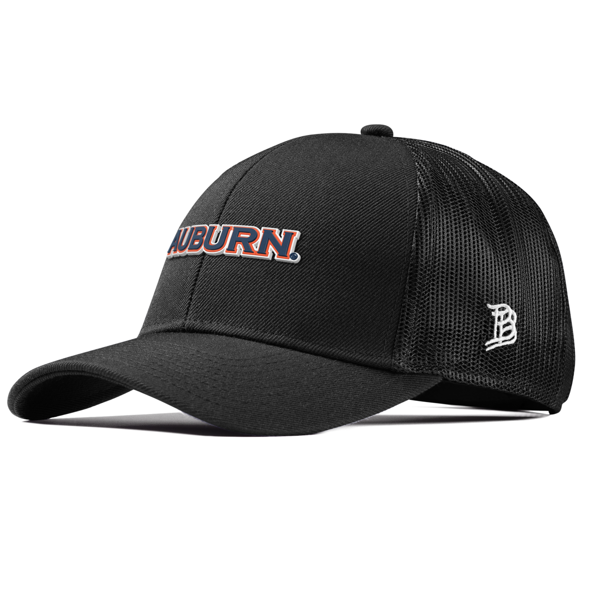 Auburn University "Auburn Block" Curved Stretch Trucker Black