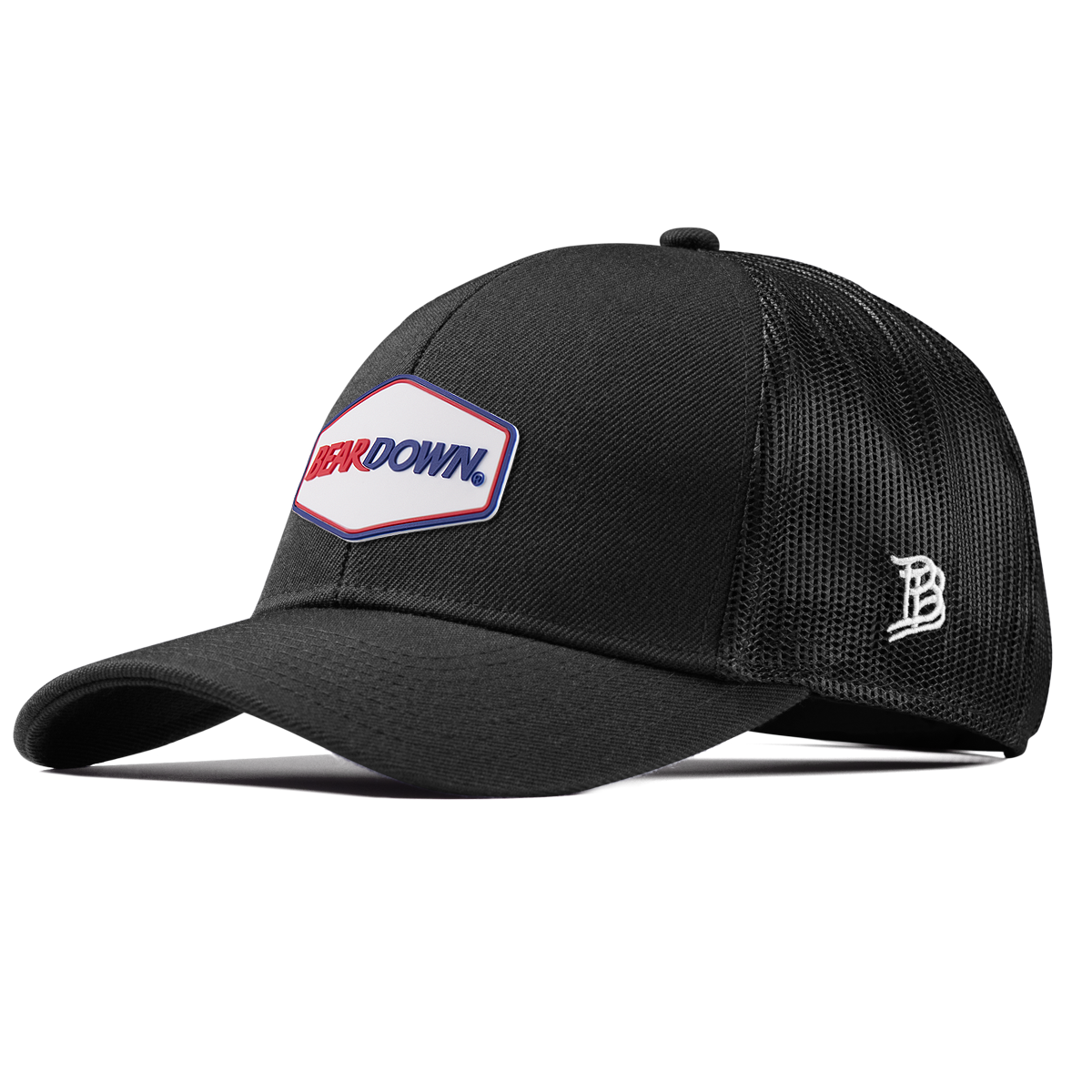 University of Arizona "Bear Down Arizona" Stretch Snapback Trucker Black 