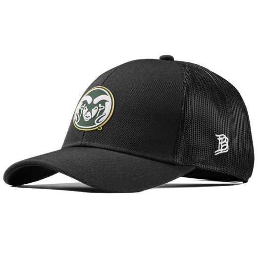 Colorado State University "Colorado State Team Logo" Stretch Snapback Trucker Black