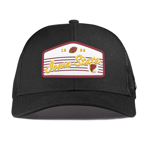 Iowa State University "Cyclones Football" Curved Stretch Trucker Black