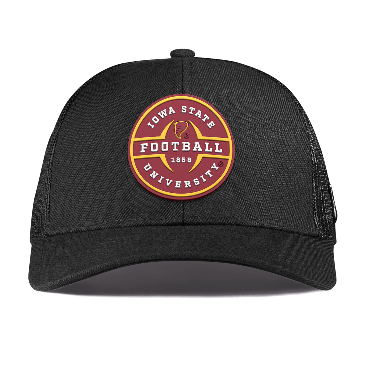 Iowa State University "Iowa State Football Legacy" Curved Stretch Trucker Black