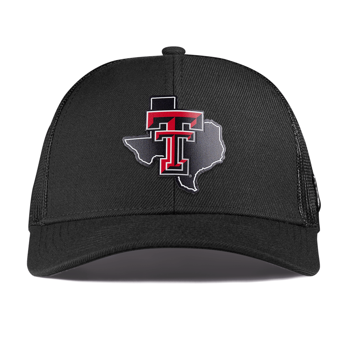 Texas Tech University "Lubbock Local" Curved Stretch Trucker Black