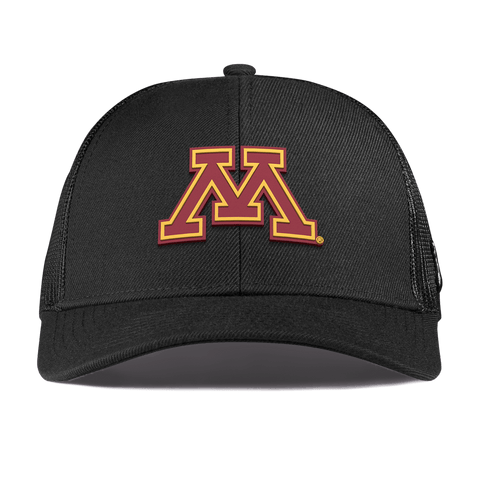 University of Minnesota "Minnesota Team Logo" Curved Stretch Trucker Black