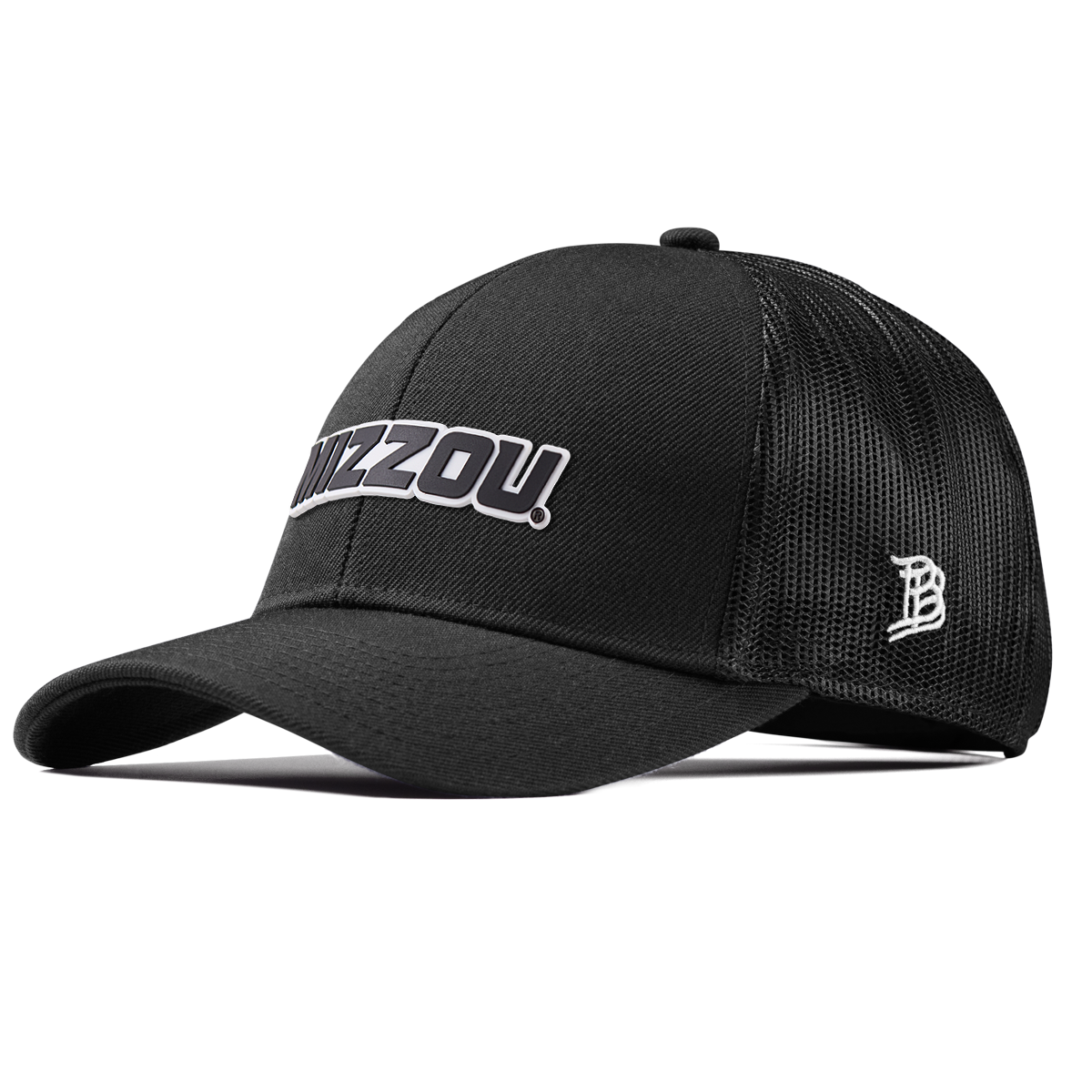 University of Missouri "Mizzou Block" Stretch Snapback Trucker Black