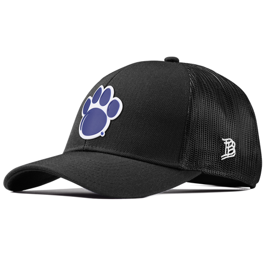Pennsylvania State University "Penn State Paw" Curved Stretch Trucker Black