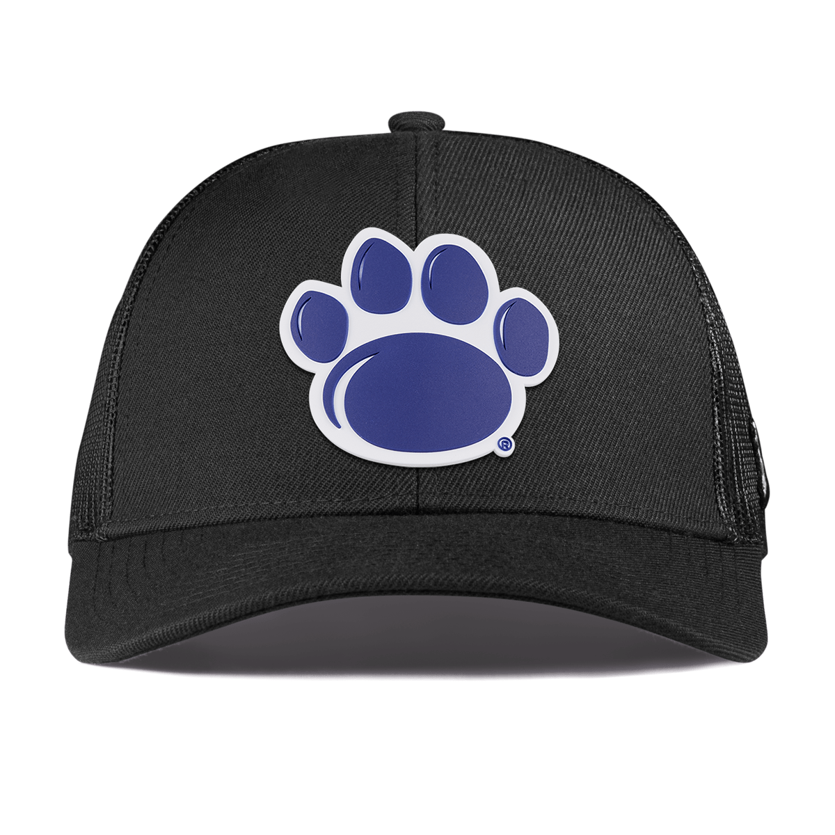 Pennsylvania State University "Penn State Paw" Curved Stretch Trucker Black