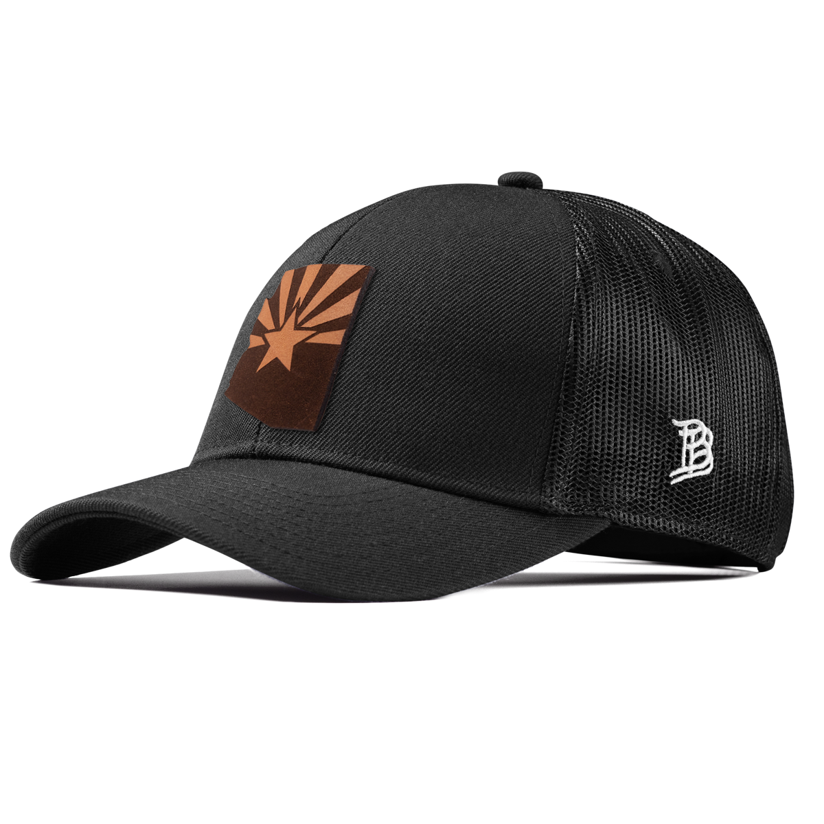 Arizona 48 Stretch Snapback Trucker Black