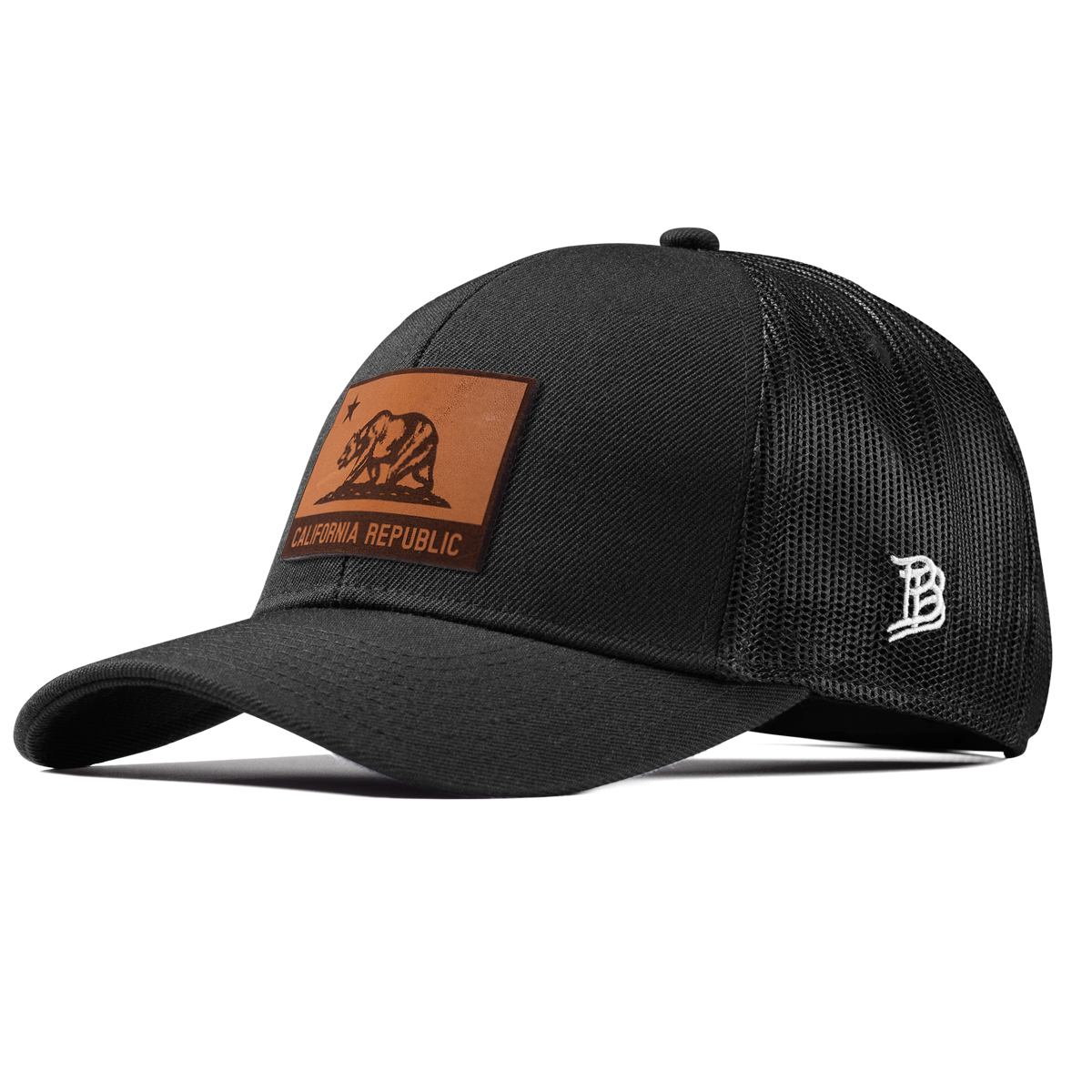 California 31 Stretch Snapback Trucker Black