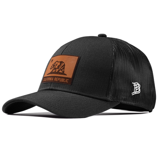 California 31 Stretch Snapback Trucker Black