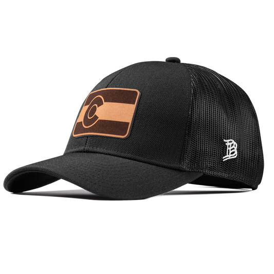 Colorado 38 Stretch Snapback Trucker Black