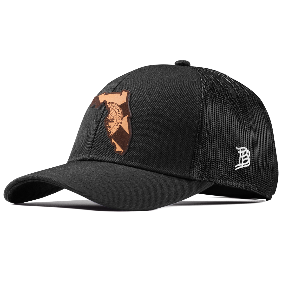 Florida 27 Stretch Snapback Trucker Black