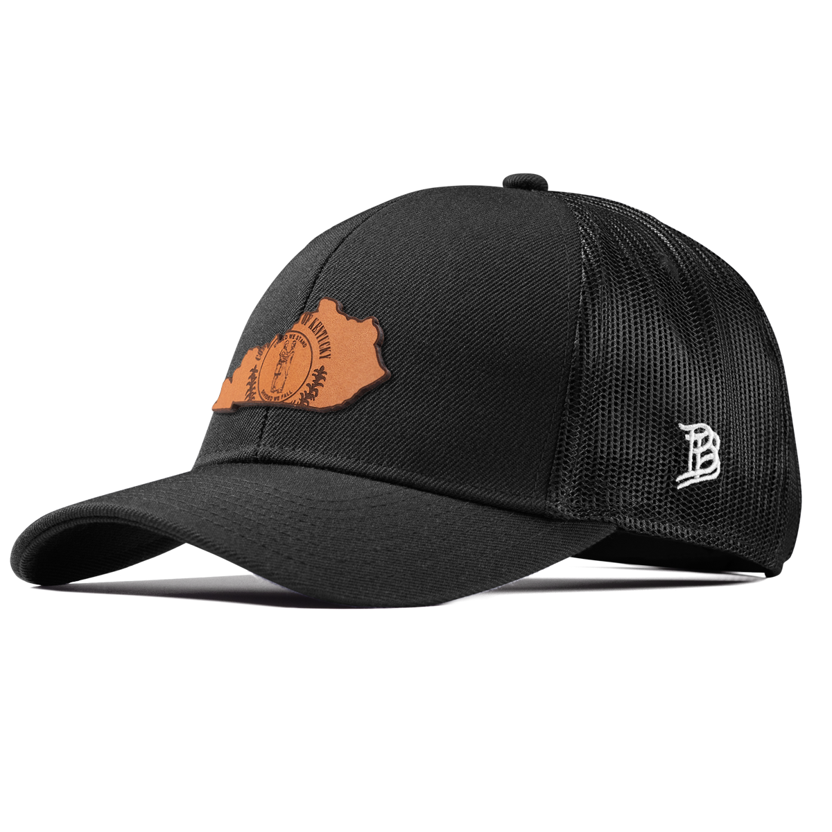 Kentucky 15 Stretch Snapback Trucker Black
