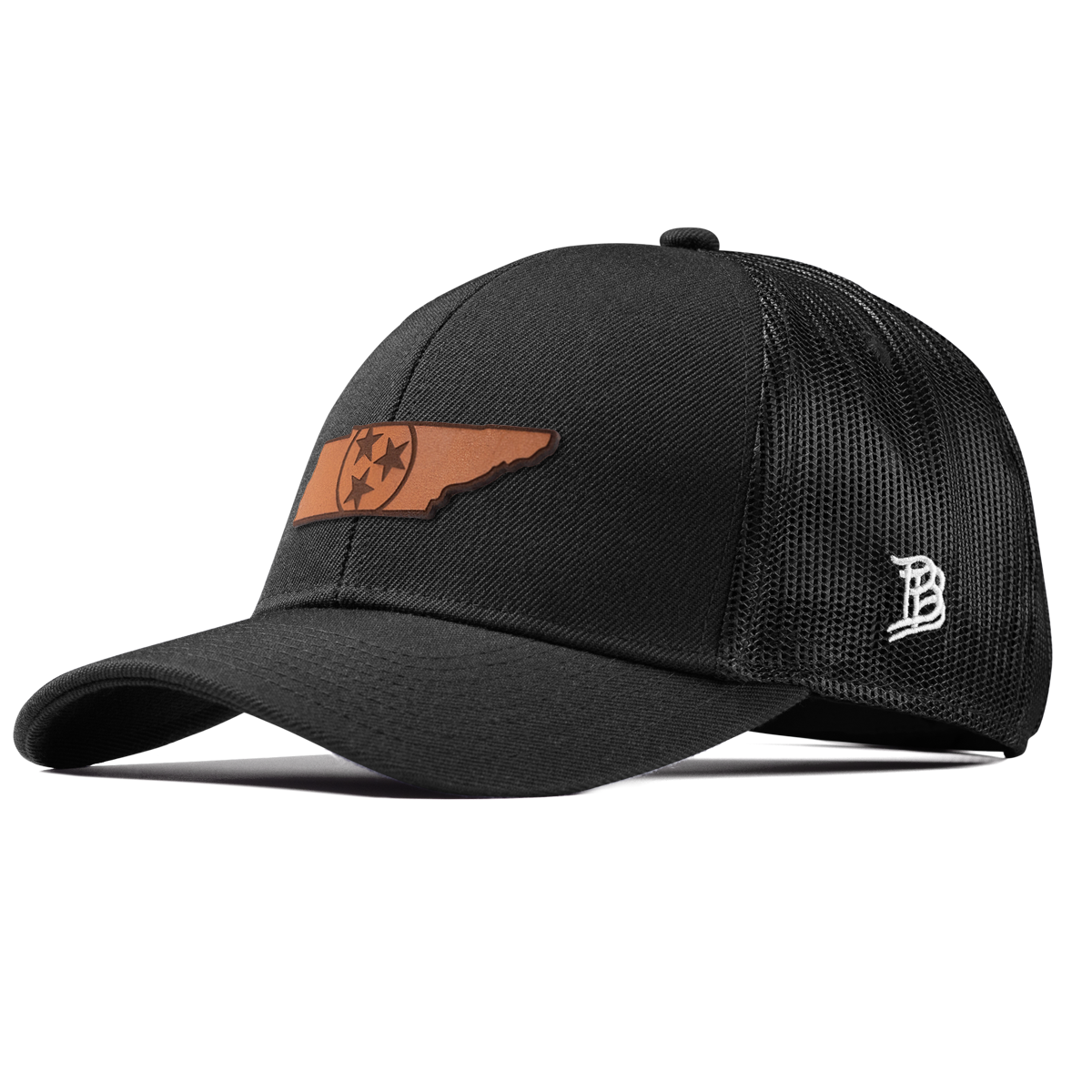 Tennessee 16 Stretch Snapback Trucker Black