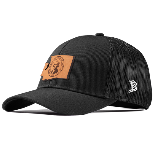 Washington 42 Stretch Snapback Trucker Black