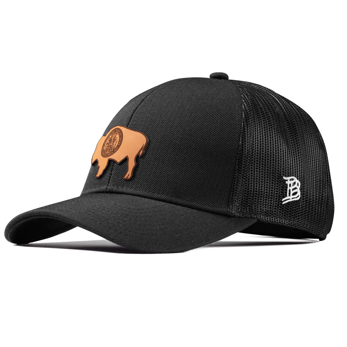 Wyoming 44 Stretch Snapback Trucker Black