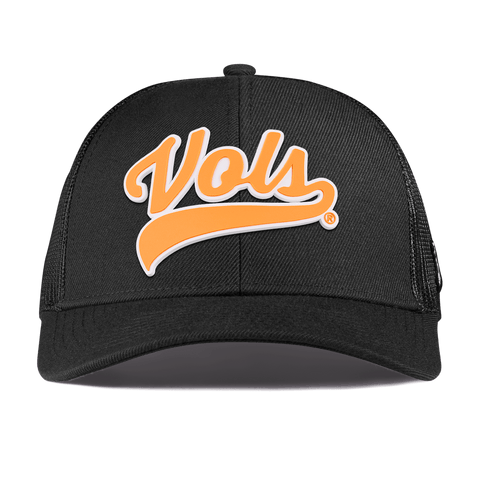 University of Tennessee "Tennessee Vols Script" Curved Stretch Trucker Black