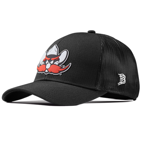Texas Tech University "Texas Tech Raider Red" Stretch Snapback Trucker Black