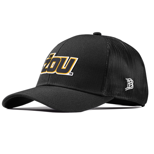 University of Missouri "The Zou" Curved Stretch Trucker Black