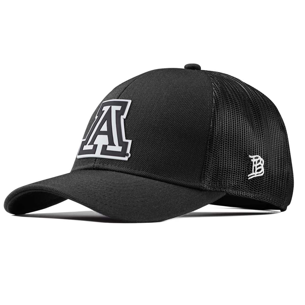 University of Arizona "Vintage Arizona Block" Stretch Snapback Trucker Back Black 