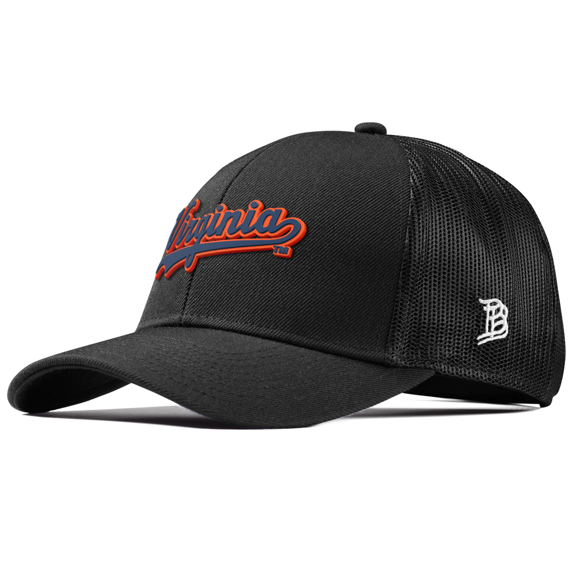 University of Virginia "Virginia Script" Curved Stretch Trucker Black