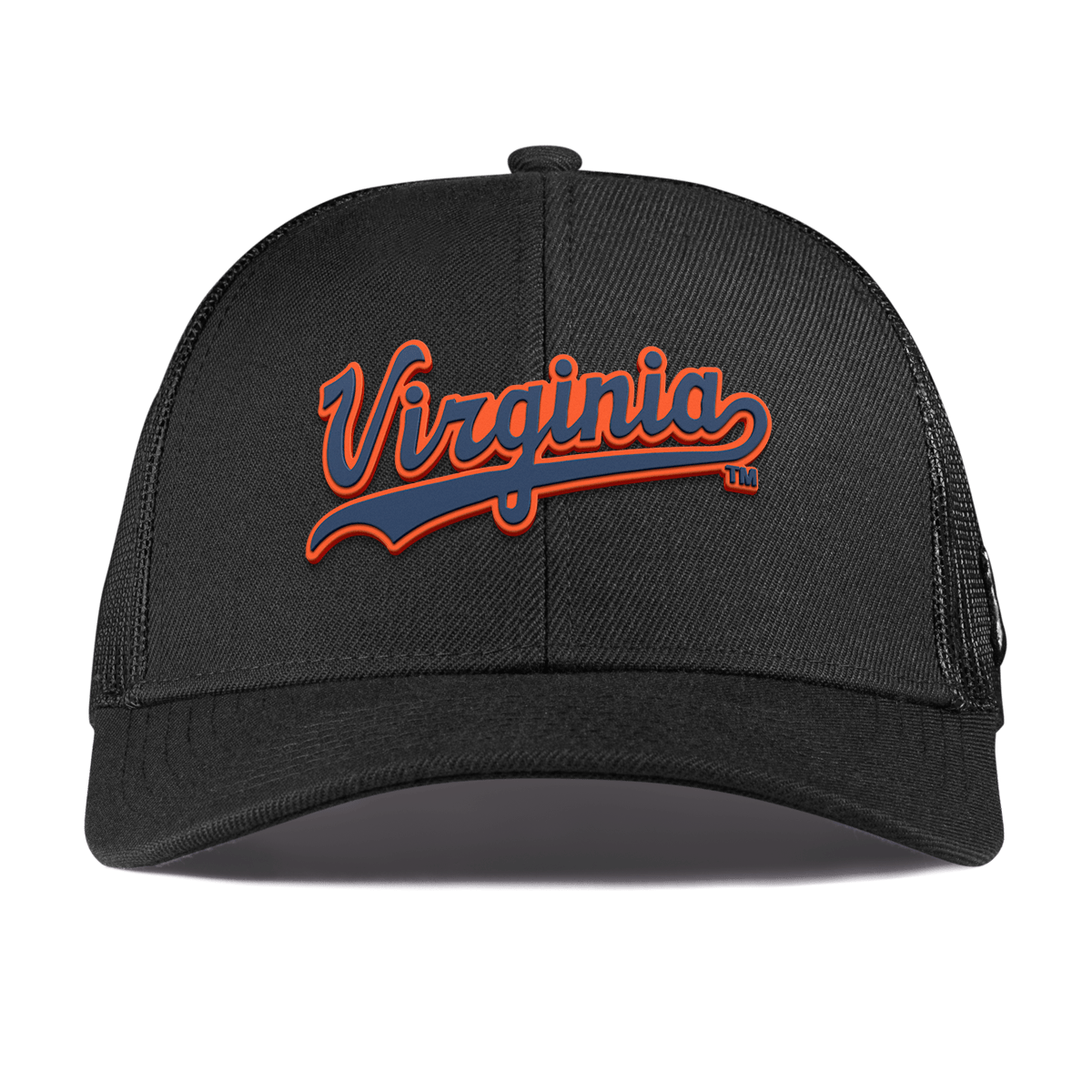University of Virginia "Virginia Script" Curved Stretch Trucker Black