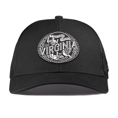 Virginia Traveler Curved Stretch Trucker Black