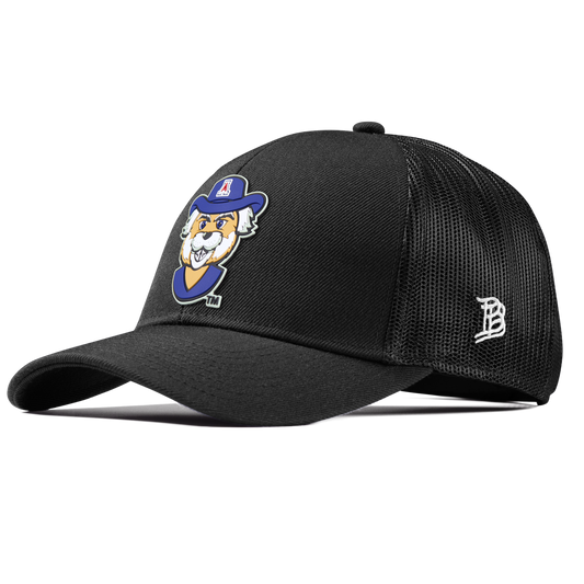 University of Arizona "Wilbur The Wildcat" Curved Stretch Trucker Black