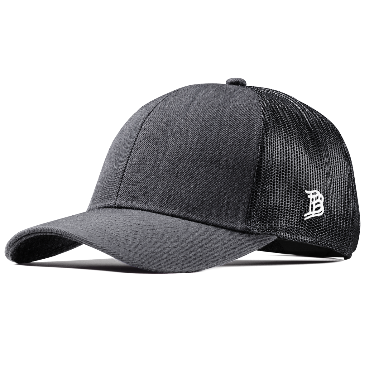 Bare Stretch Snapback Trucker Charcoal