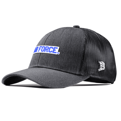 Air Force "Air Force Academy" Curved Stretch Trucker Charcoal