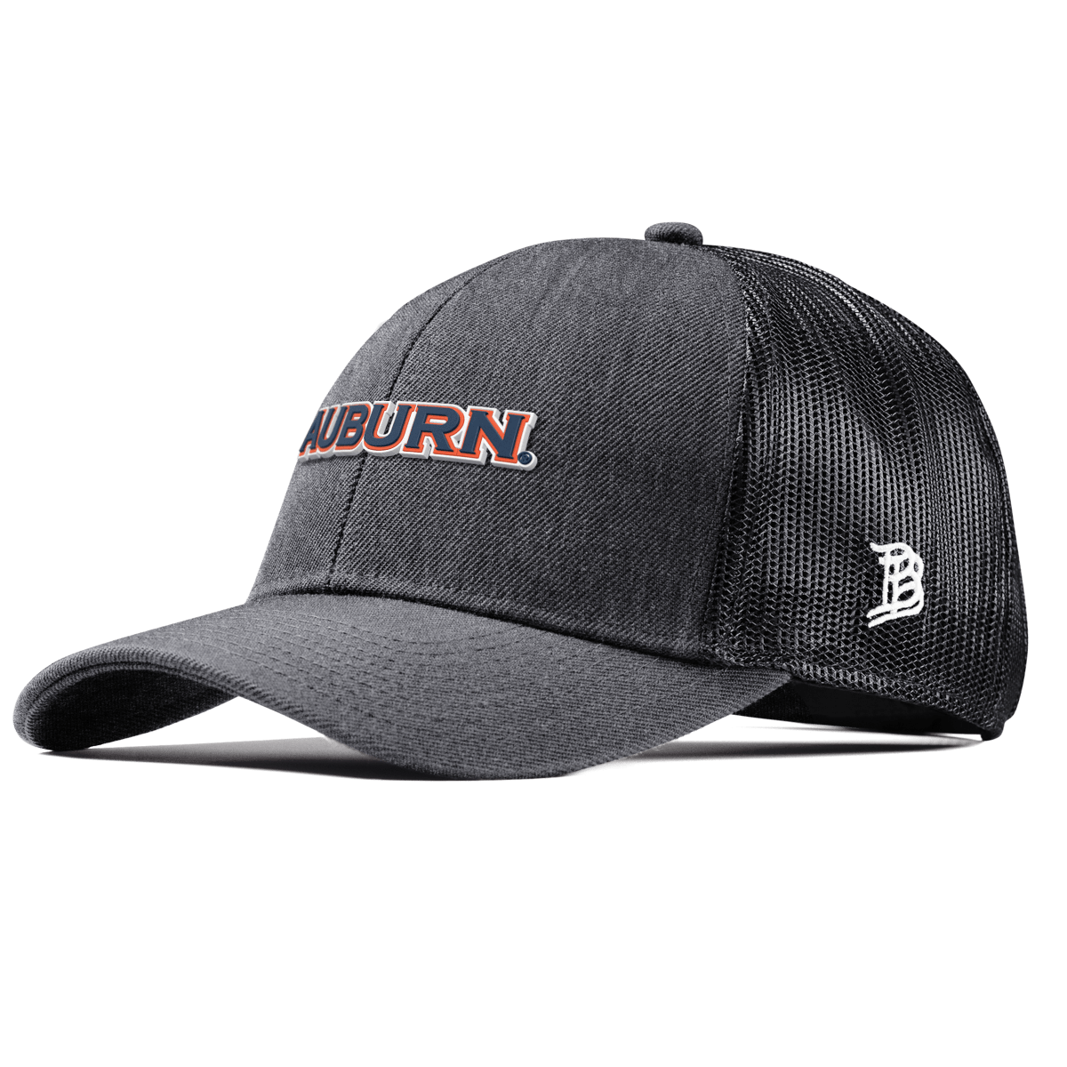 Auburn University "Auburn Block" Curved Stretch Trucker Charcoal