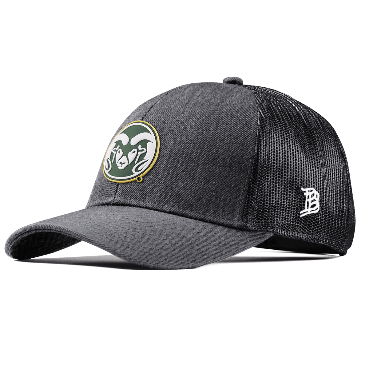Colorado State University "Colorado State Team Logo" Stretch Snapback Trucker Charcoal