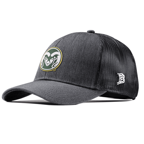Colorado State University "Colorado State Team Logo" Stretch Snapback Trucker Charcoal