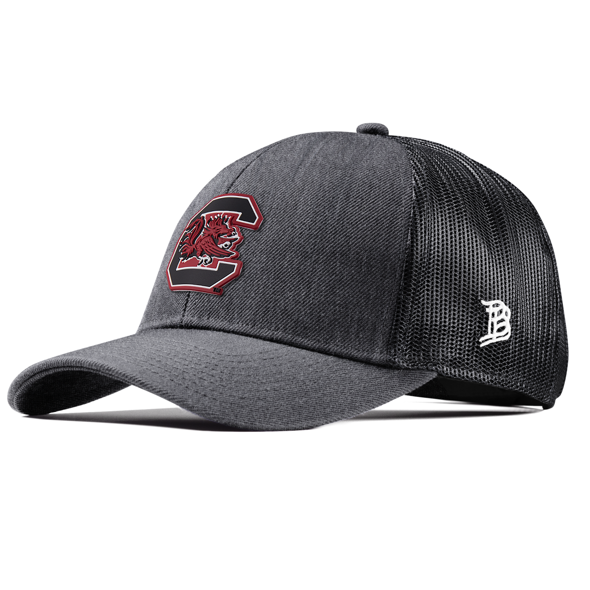 University of South Carolina "Gamecocks Garnet" Stretch Snapback Trucker Charcoal