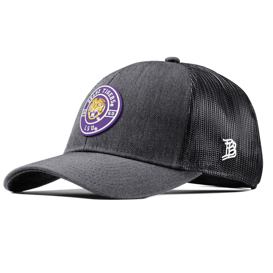 Louisiana State University "Geaux LSU Tigers" Curved Stretch Trucker Charcoal