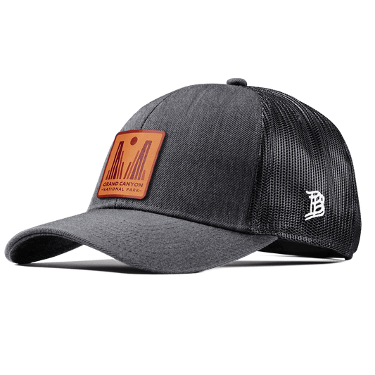 Grand Canyon National Park Stretch Snapback Trucker Charcoal
