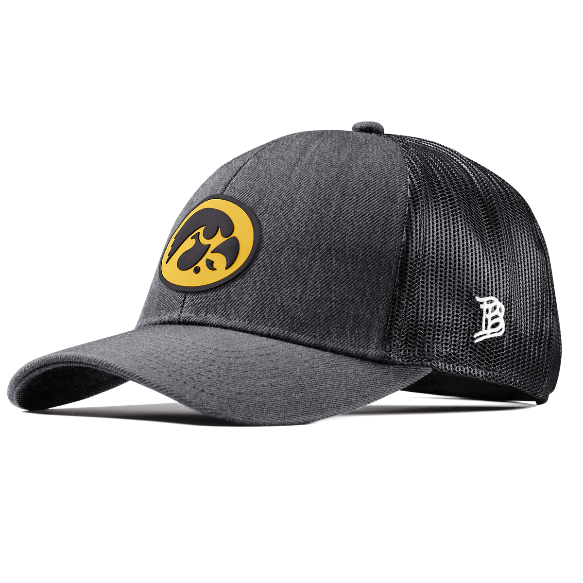 University of Iowa "Iowa Hawkeyes Team Logo" Stretch Snapback Trucker Charcoal