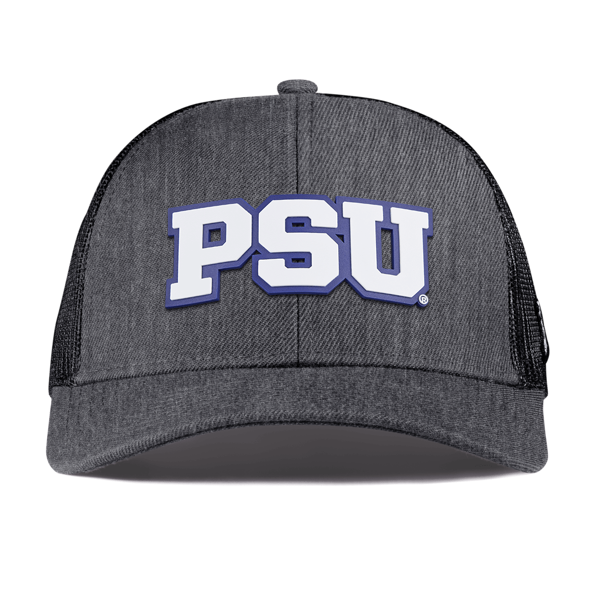 Pennsylvania State University "Penn State Block" Curved Stretch Trucker Charcoal