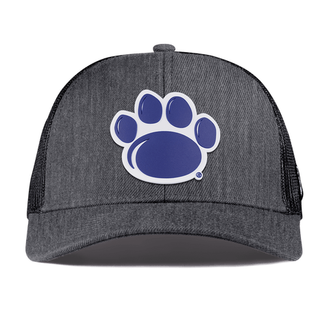 Pennsylvania State University "Penn State Paw" Curved Stretch Trucker Charcoal