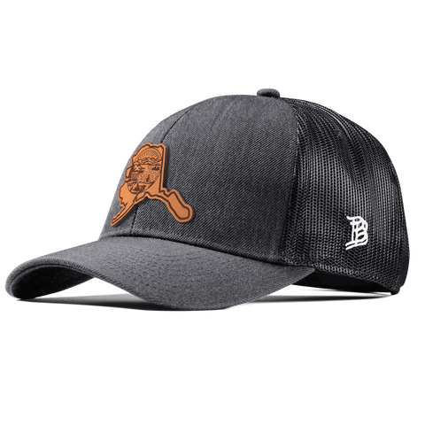 Alaska 49 Stretch Snapback Trucker Charcoal